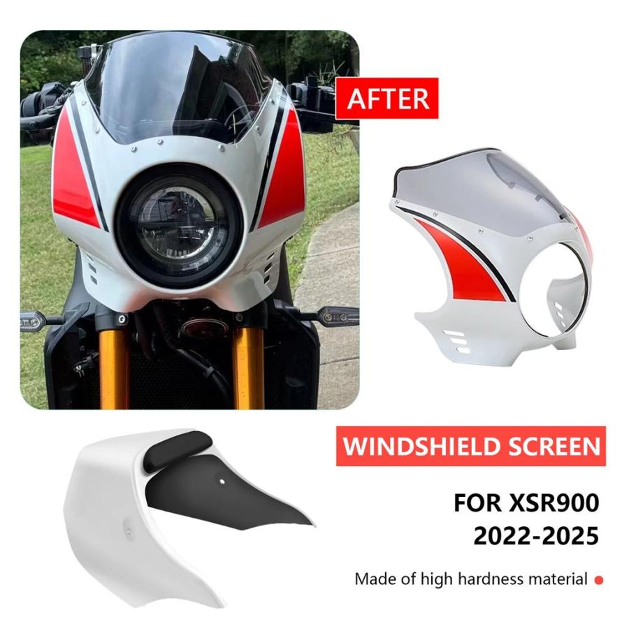 並行輸入品】XSR 900 XSR900 2025 2024 2023 2022用 バイク ウインド