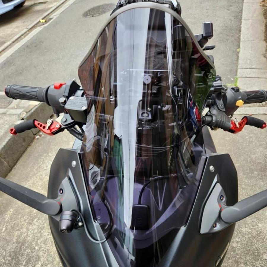 並行輸入品】ジクサーSF250用バイクウインドスクリーンバイザー