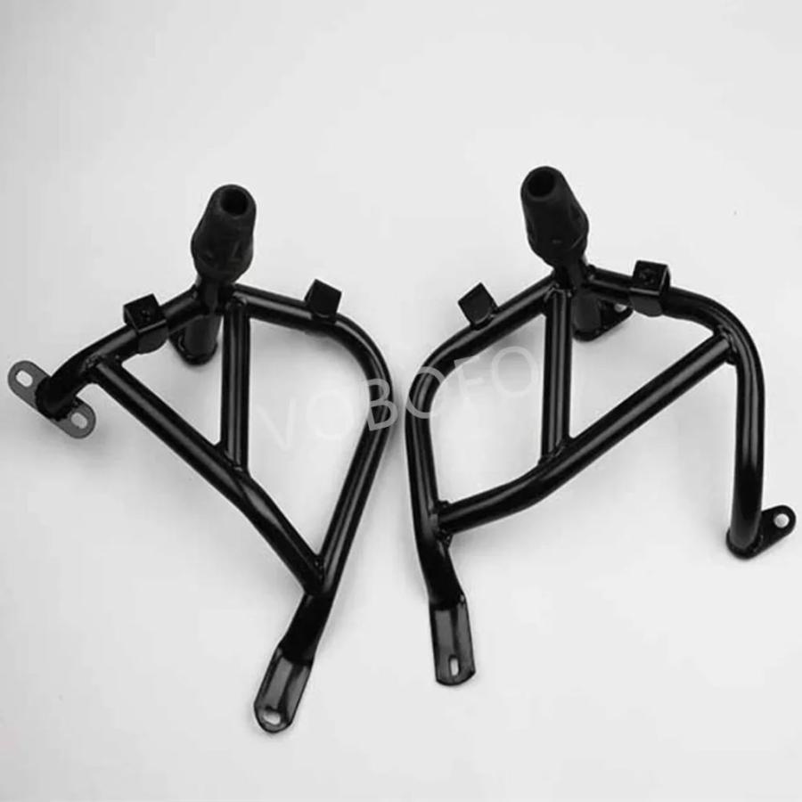 【並行輸入品】大きバッグ付きバイクバンパー 落下防止サラウンドバー エンジン保護バー cfmoto gt400 gt650 gt 400 gt 650 GT-400カスタムの画像