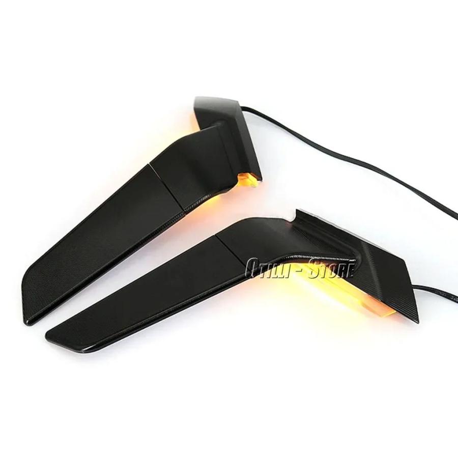 【並行輸入品】BMW S1000RR S1000 RR S 1000 RR 2019-2023 2024 2025用 LEDウインカー内蔵 バイク用リアビューミラー/サイドミラー_2