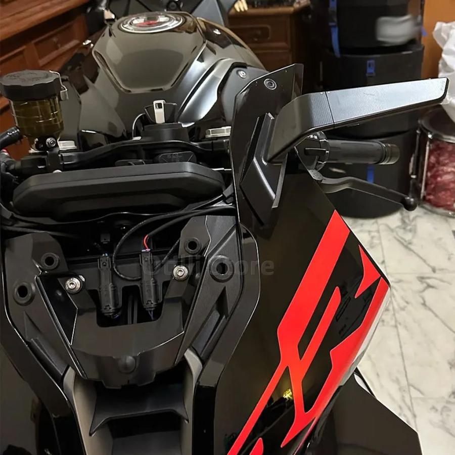 【並行輸入品】BMW S1000RR S1000 RR S 1000 RR 2019-2023 2024 2025用 LEDウインカー内蔵 バイク用リアビューミラー/サイドミラー_3