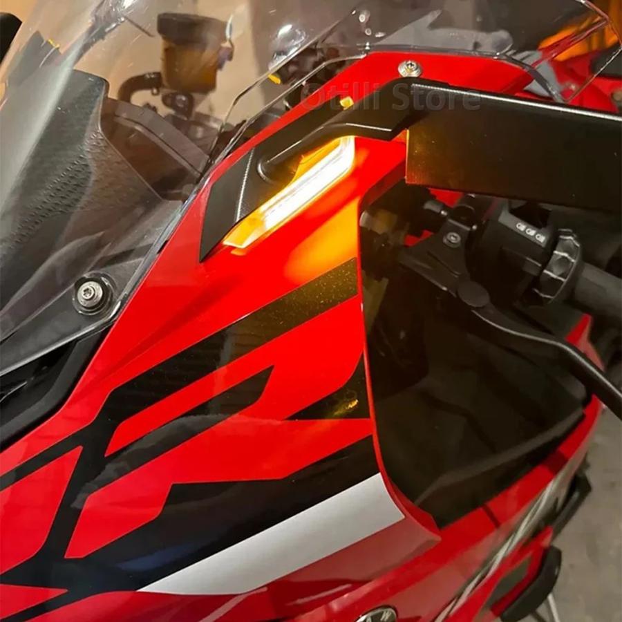 【並行輸入品】BMW S1000RR S1000 RR S 1000 RR 2019-2023 2024 2025用 LEDウインカー内蔵 バイク用リアビューミラー/サイドミラー_4