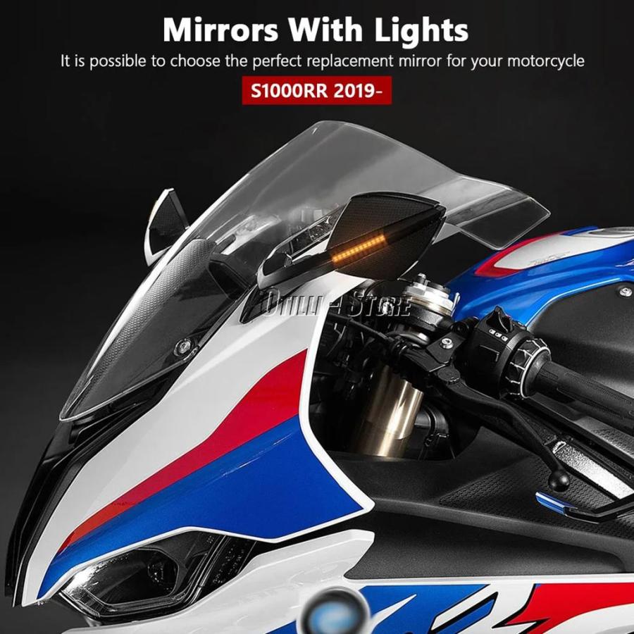 並行輸入品】ウィンカーサイドミラー LED ウィンカーインジケーター