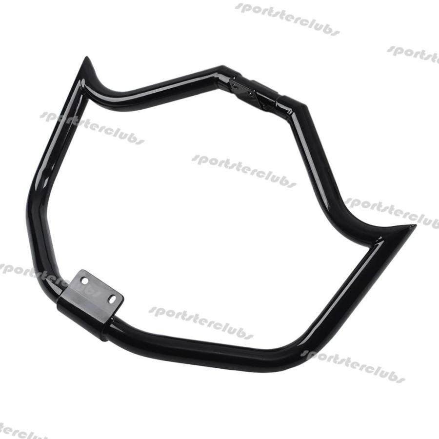 【並行輸入品】ハーレースポーツスター用エンジンガードクラッシュバー ハイウェイバー 883 1200 xl1200c iron 883 1200 xl1200c 48 1.5 インチx 1/8インチ