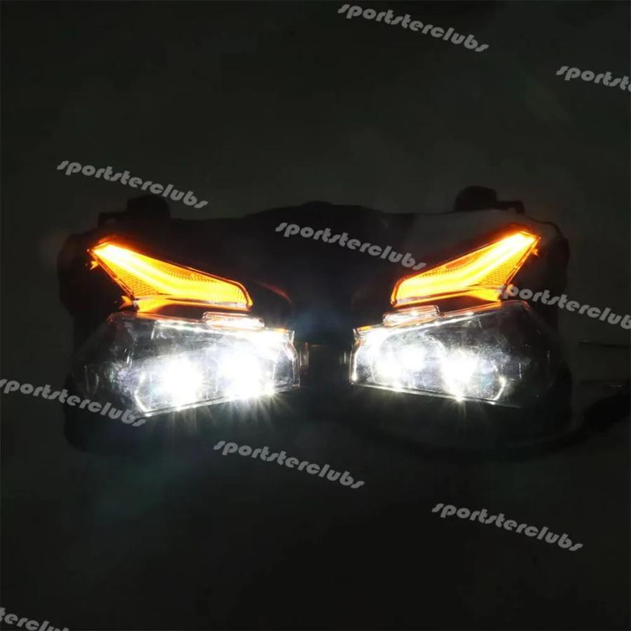 CBR250RR MC51バイク用 ヘッドライト 並行輸入品】LEDバイク 二輪ヘッドライトアセンブリ ヘッドライト