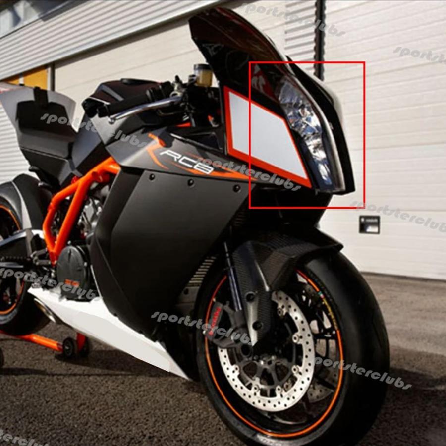【並行輸入品】KTM 1190 RC8 RC8 R 2008-2015 RC8R 2009 2011 2012 2013 2014 2015 バイク フロントヘッドライトアセンブリ ヘッドランプ ライト_4