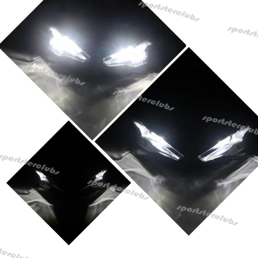 【並行輸入品】カワサキ 2024-2025年式 Ninja 500 EX500 Ninja500 SE バイク用フロントLEDヘッドライトアセンブリ ヘッドランプ ハイ/ロービーム付きの画像