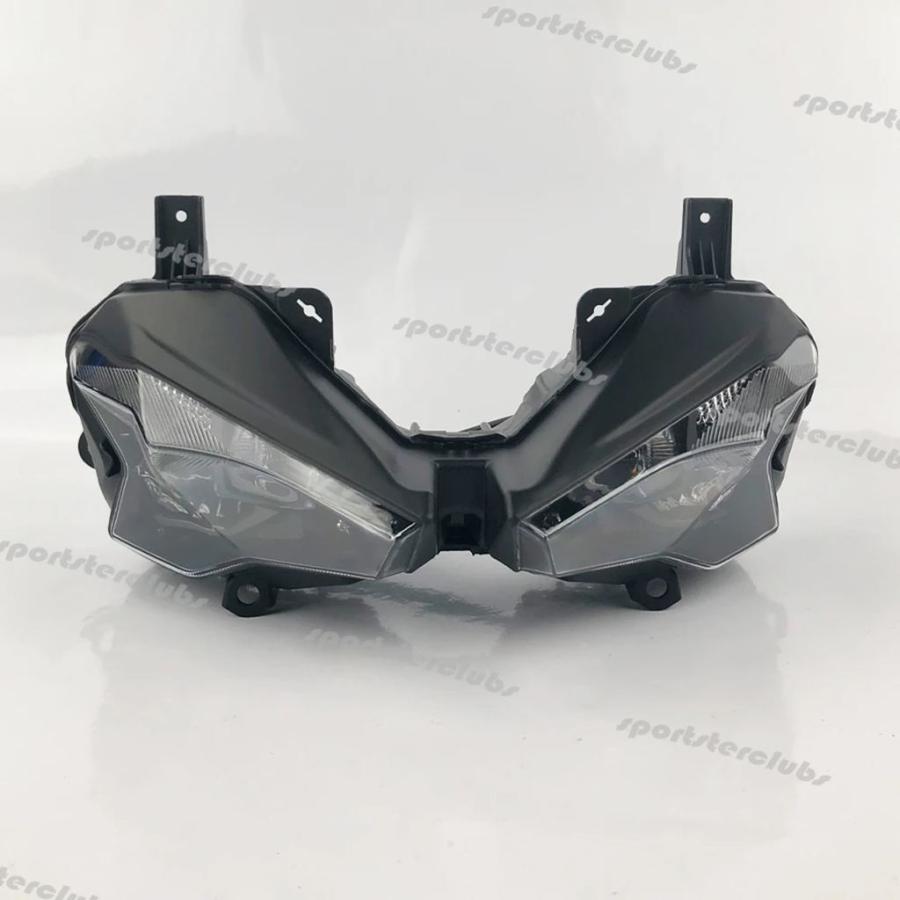【並行輸入品】カワサキ 2024-2025年式 Ninja 500 EX500 Ninja500 SE バイク用フロントLEDヘッドライトアセンブリ ヘッドランプ ハイ/ロービーム付きの画像