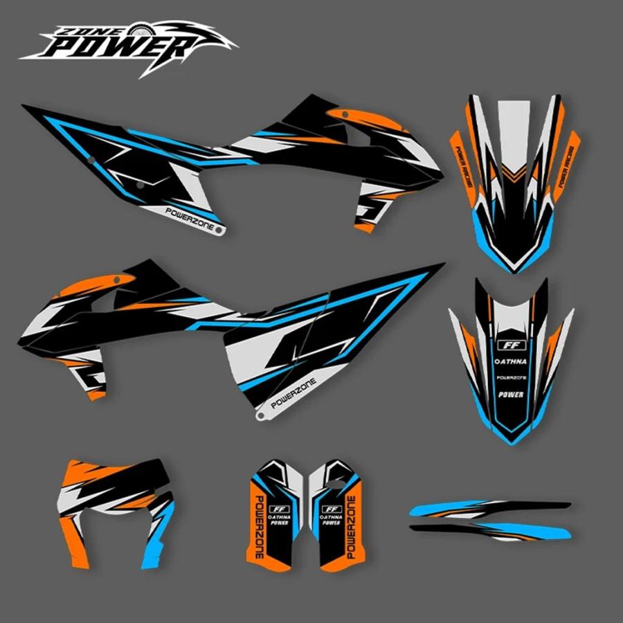 並行輸入品】パワーゾーングラフィックス KTM SX SXF 2019-2022 EXC