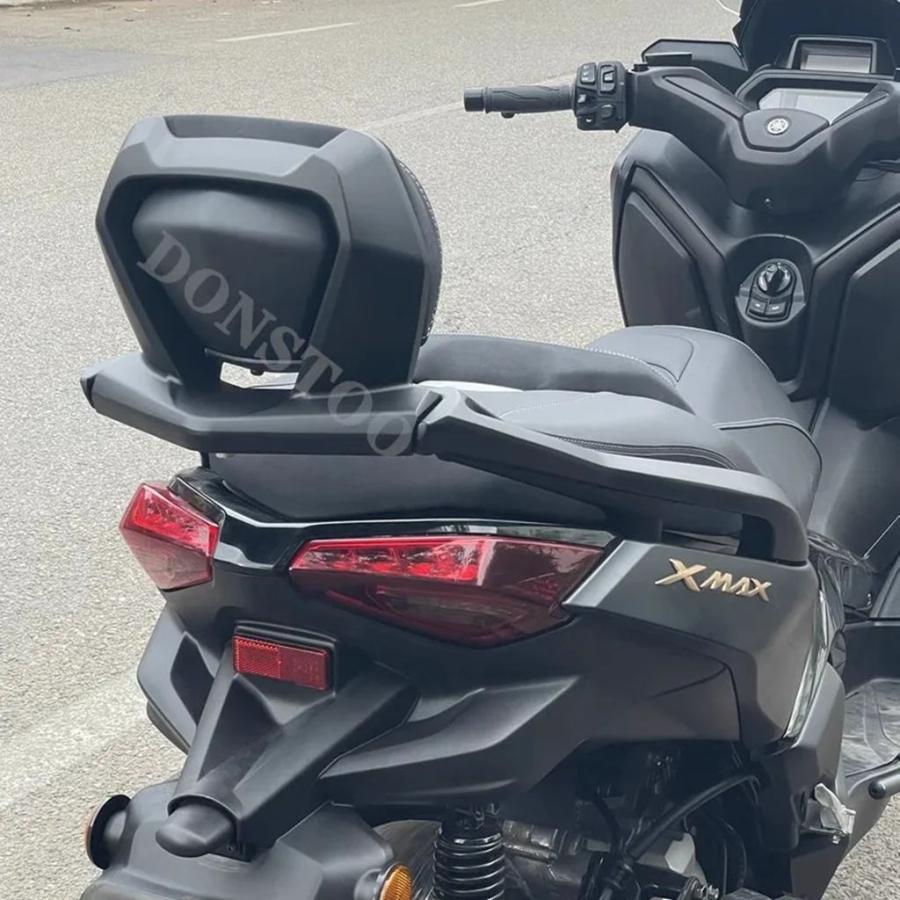 【並行輸入品】ヤマハXMAX300バイク造用バックレスト合金バックレストテールストックラックカスタムアクセサリーの画像