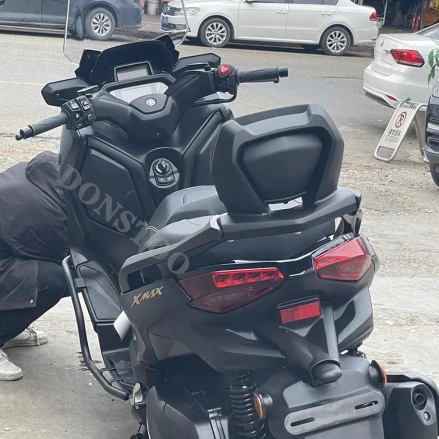 【並行輸入品】ヤマハXMAX300バイク造用バックレスト合金バックレストテールストックラックカスタムアクセサリーの画像