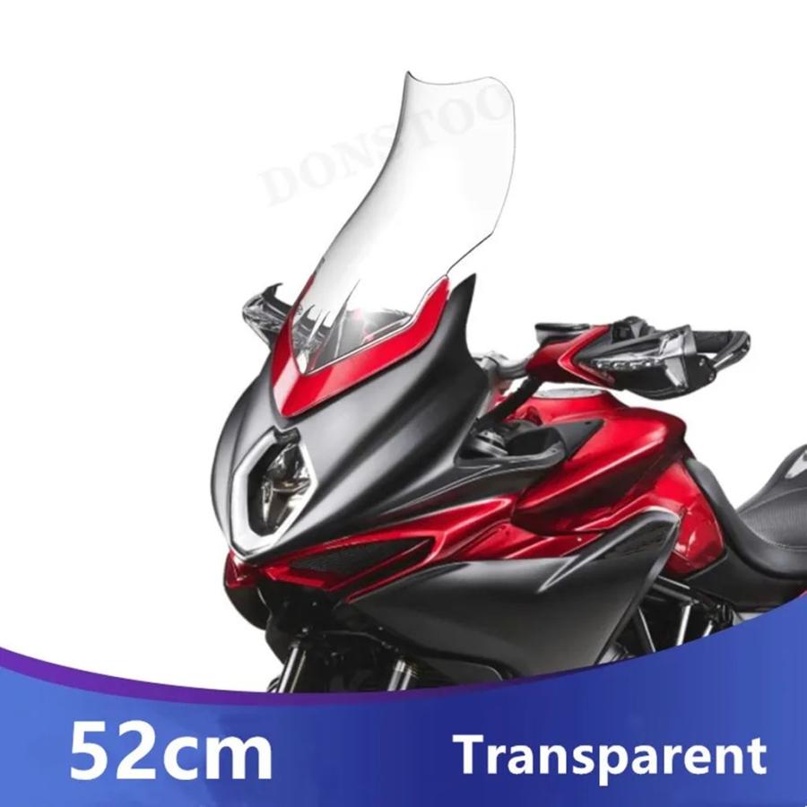 【並行輸入品】Agusta TV800 MV800 フロントガラス強化フロントガラス非破壊取付チェストガードアクセサリーの画像