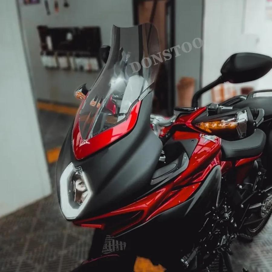 【並行輸入品】Agusta TV800 MV800 フロントガラス強化フロントガラス非破壊取付チェストガードアクセサリーの画像