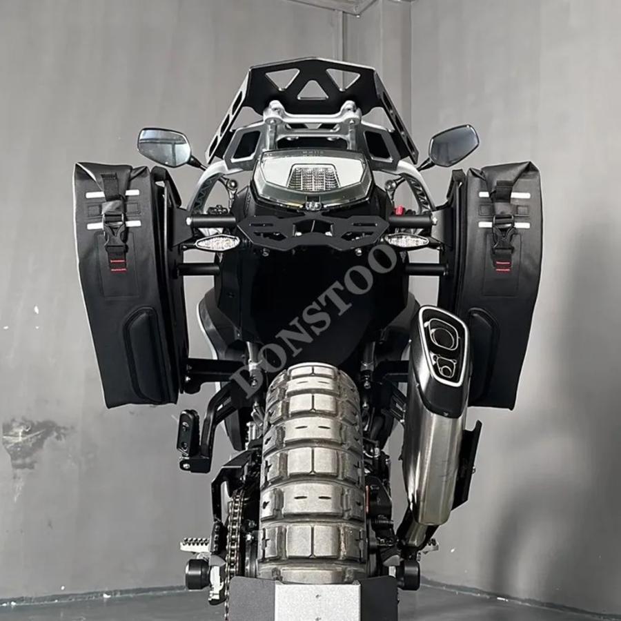 【並行輸入品】CFMOTO 450MT バイクサイドバッグブラケット保護リアフレームバイクトラベルバッグアクセサリー_5