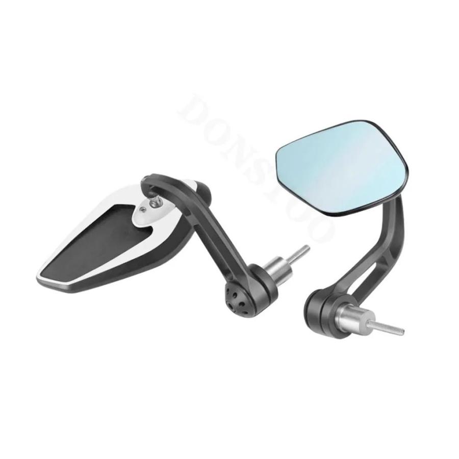 【並行輸入品】ヤマハ XMAX300 用 ダイヤモンド型バックミラー 広視野角 めまい防止 反射板 カスタムアクセサリーの画像