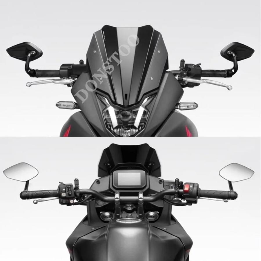 【並行輸入品】ヤマハ XMAX300 用 ダイヤモンド型バックミラー 広視野角 めまい防止 反射板 カスタムアクセサリーの画像