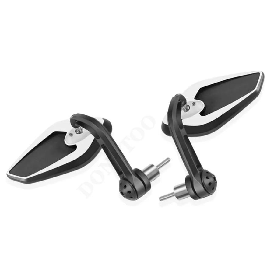 【並行輸入品】ヤマハ XMAX300 用 ダイヤモンド型バックミラー 広視野角 めまい防止 反射板 カスタムアクセサリーの画像