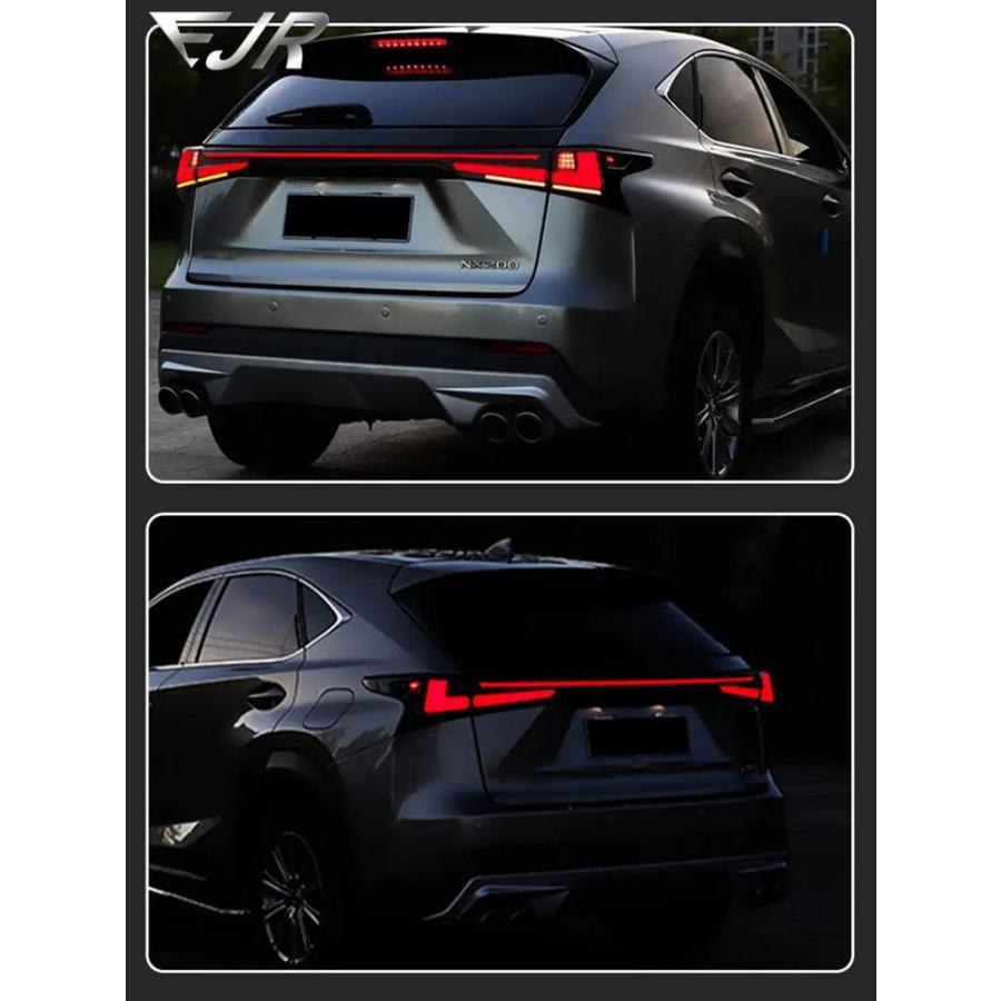 並行輸入品】LEXUS NX用LEDテールライト シーケンシャルターンテール