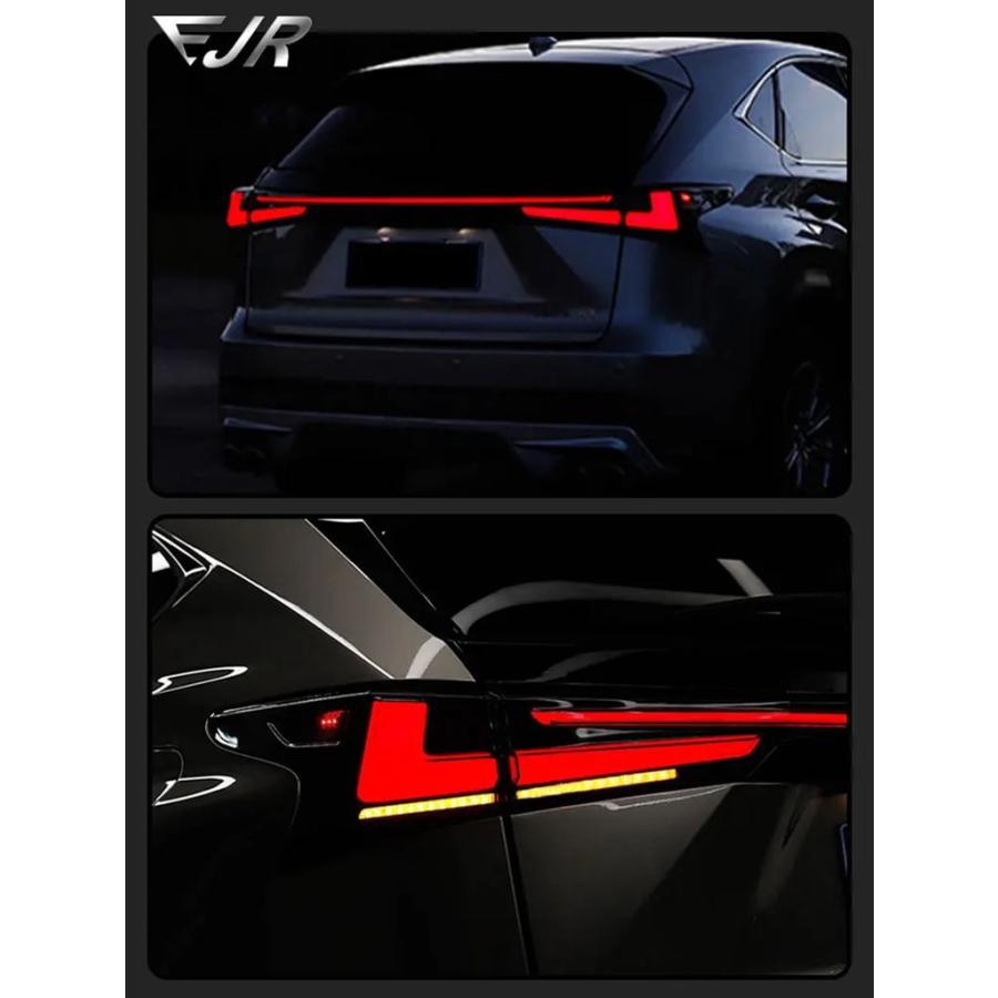 並行輸入品】LEXUS NX用LEDテールライト シーケンシャルターンテール