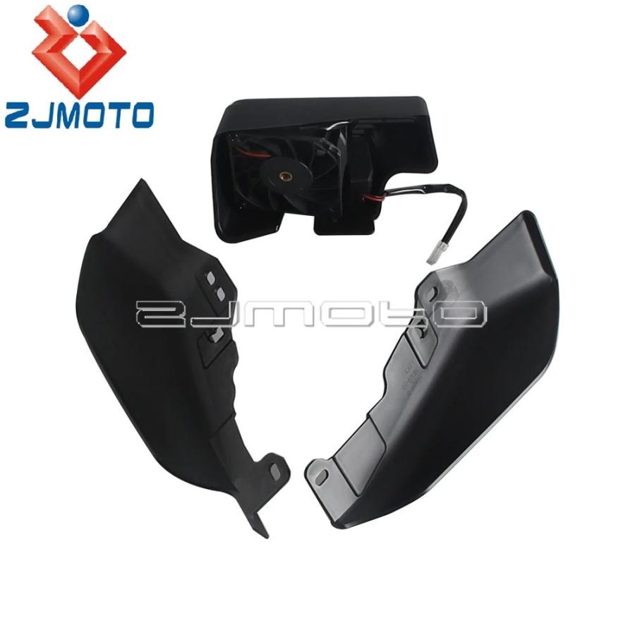 【並行輸入品】バイクラジエータークールフローファンキットハーレーエレクトラグライド FLHT FLHTCU FLHTCUL FLHTC FLHTK FLHTCU ストリートグライド FLHXSの画像