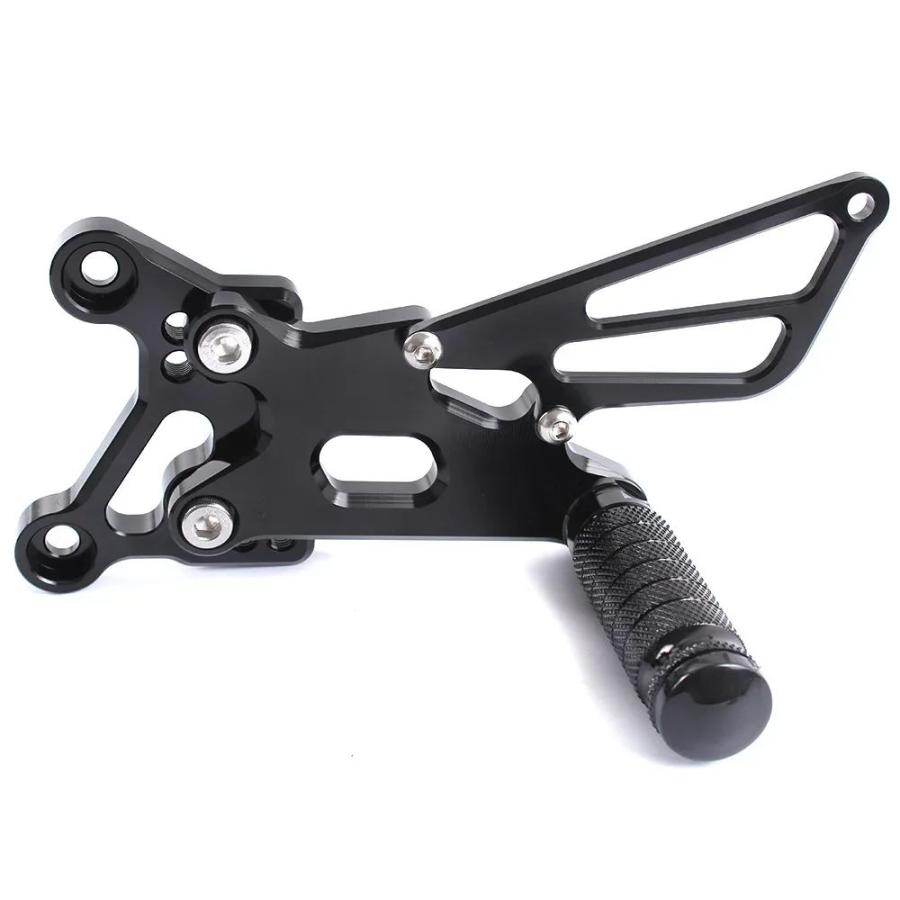 【並行輸入品】ヤマハ YZF-R6 YZF R6 2006-2015 CNC アルミバイクリアセットリアセットフットペグペダルフットレスト_4