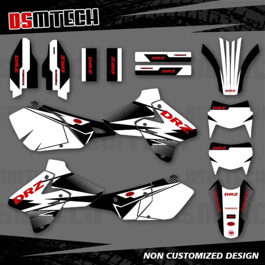 並行輸入品】DSMTECH スズキ DRZ400 SM S E DRZ 400 2000-2020 フル