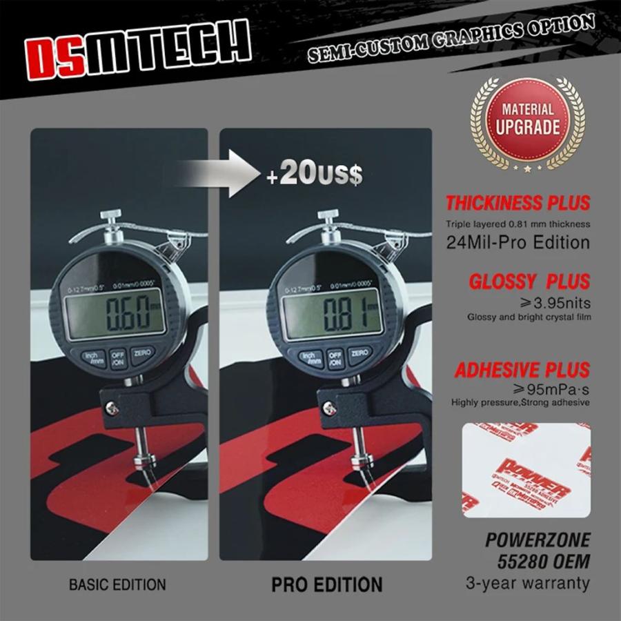 【並行輸入品】DSMTECH シェルコ SE SEF SER 125 250 300 450 2017 2018 2019 2020-2023 フルグラフィックデカールステッカー バイク背景 002_3