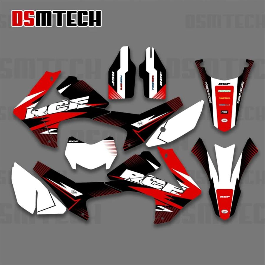 【並行輸入品】DSMTECH ホンダ CRF250L CRF 250L 2012 2013 2014 2015 2016 2017 2018 2019 2020 グラフィックデカールステッカーバイク 001