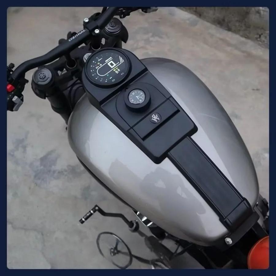 【並行輸入品】BENDA ナポレオンボブ 500 チンチイア 500 インストルメントカバー 燃料タンク インパネ装飾アクセサリー 無傷の画像