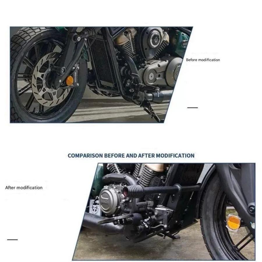 【並行輸入品】BENDA ナポレオンボブ 250 フロントバンパーバンパー落下防止バンパー BD250 一言バンパー肥厚バンパーの画像