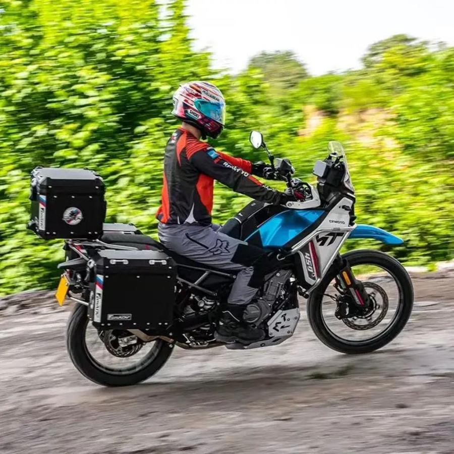 【並行輸入品】450 MT バイクアクセサリートップボックスラックサイドパニアブラケット CFMOTO 450MT 450-MT 2023 2024 キャリアサドルバッグサポートの画像