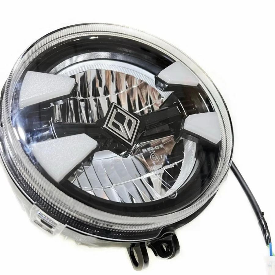 【並行輸入品】BENDA ダークフラッグ 500 バイクヘッドライト BD 500 ダークフラッグ 500 デイタイムランニングライト LED ライトオリジナルヘッドライト_2