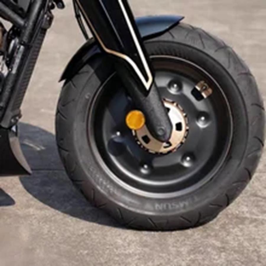 【並行輸入品】カスタムアルミニウム合金ホイールリムカバー ウォリアーホイールハブカバー cfmoto 450clcの画像
