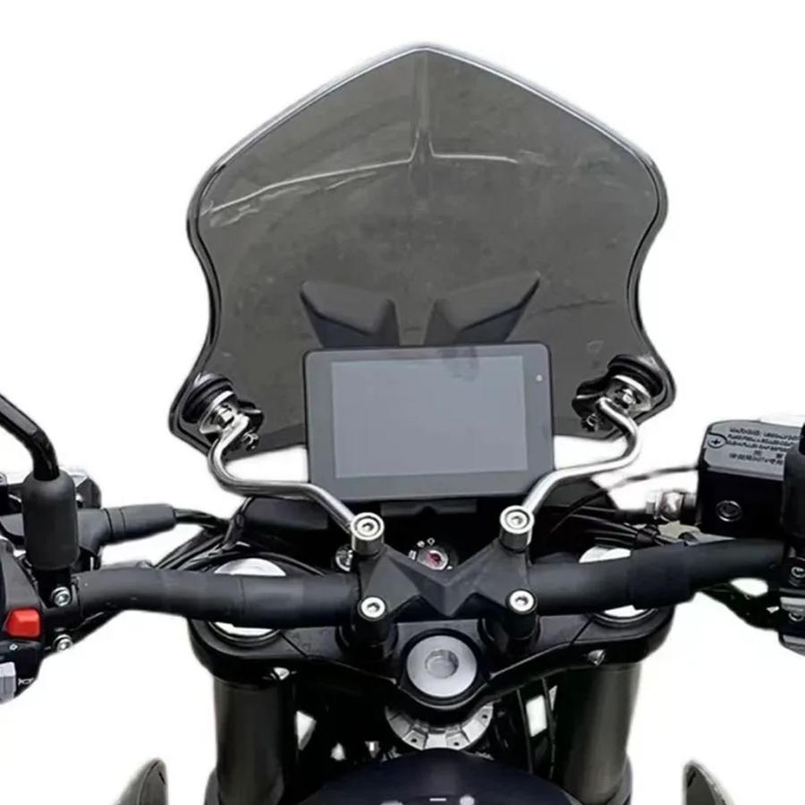 【並行輸入品】フィット SRK400 バイクフロントガラスフロントガラススクリーン新 QJ モーター 400SRK SRK 400 レトロフロントガラス_5