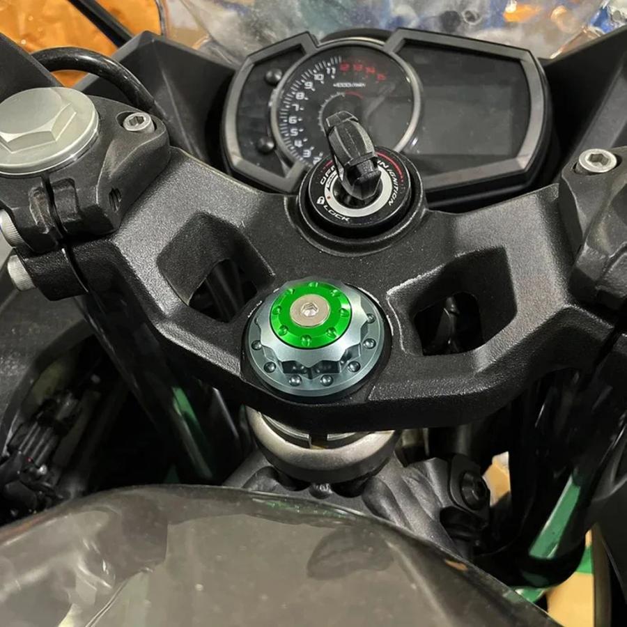 並行輸入品】バイクアルミフロントフォークアッパートリプルクランプ