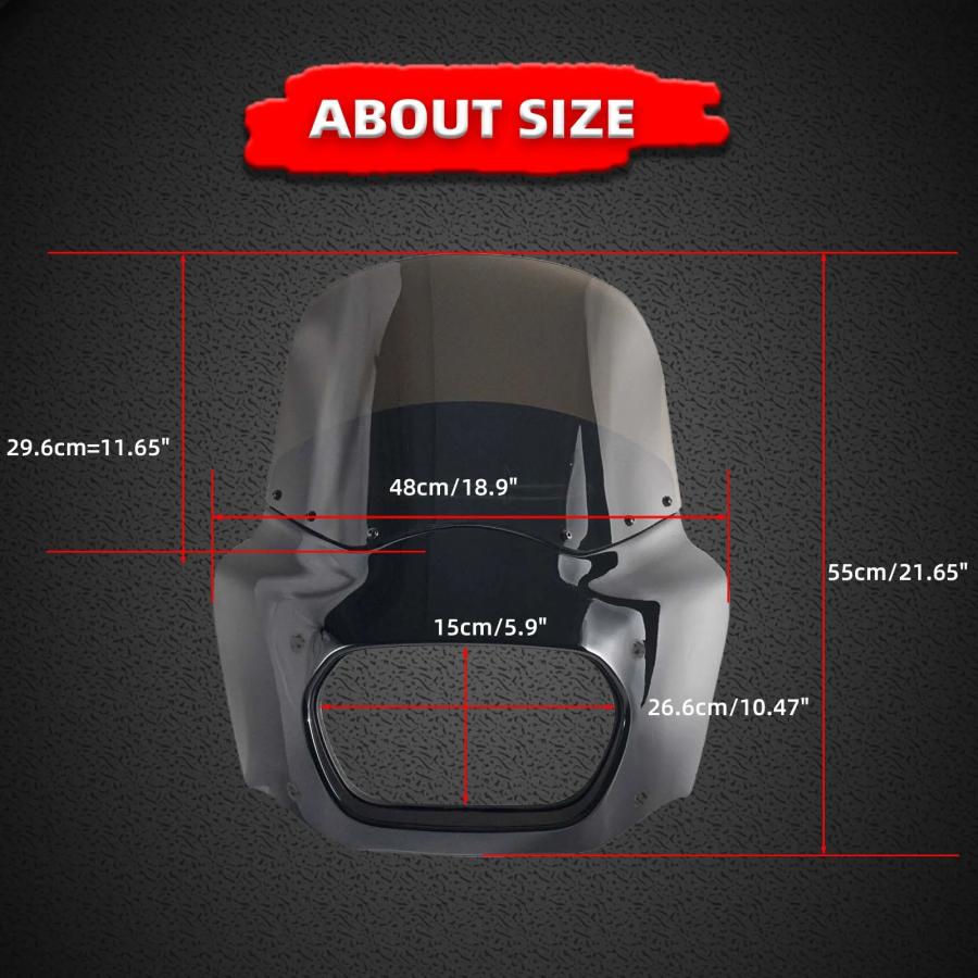 並行輸入品】 ハーレー オートバイ Fat bob fxfb フロントガラス 道路