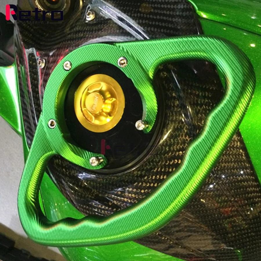 【並行輸入品】 カワサキオートバイ 助手席ハンドル ZX-10R ニンジャ zx10r zx14r ハンドルバー ハンドヘルド ハンドル 腕立て伏せ オートバイ アクセサリー_10