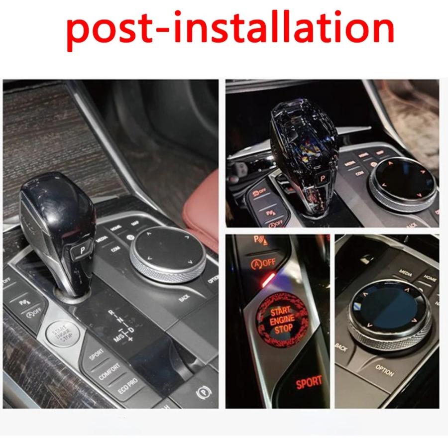 並行輸入品】 BMW クリスタル シフトノブ 3/4/57シリーズ g10 g30 x3