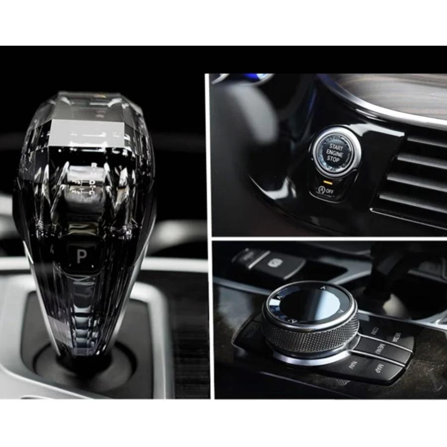 並行輸入品】 BMW クリスタル シフトノブ 3/4/57シリーズ g10 g30 x3