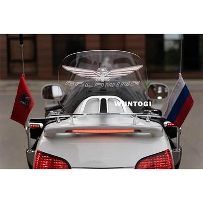 【並行輸入品】 ホンダ バイクフロントガラス 部品 gl 1800 2004-2017用リアエアデフレクター_3