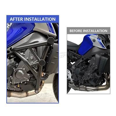 【並行輸入品】 耐衝撃性バイク 二輪リアガード MT-09 FZ-09 mt09 2021-2024の画像