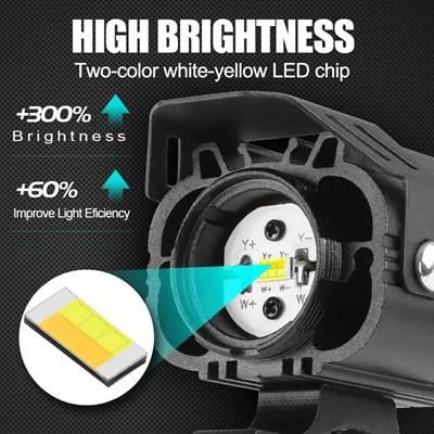 並行輸入品】 LED補助ヘッドライト プロジェクター レンズ 車 バイク