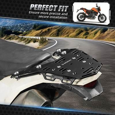 【並行輸入品】 バイクキャリアキャリアパニアーカーゴラック ロールツールバッグストラップ ktm 690用ブラケット 2008-2018 2017 2016 2015 2014の画像