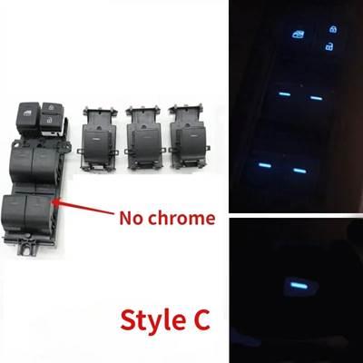 並行輸入品】 電気ウィンドウリフトボタンスイッチ 青氷光 lhd トヨタ