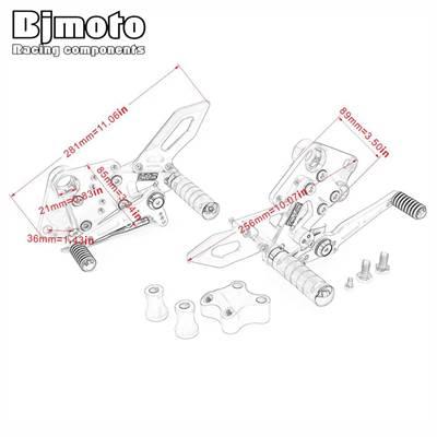 【並行輸入品】 バイク用バックミラー kt m dike 390 2017 2018 2019 2020 2021 2022 2023 2013の画像