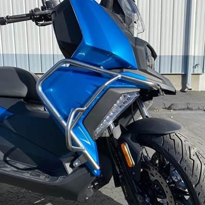 【並行輸入品】 BMWバイク 二輪クラッシュバー エンジンガード スタントケージ バンパー フロントサイドフレームプロテクター BMW c 400x c400 x c400x 2019-2_3