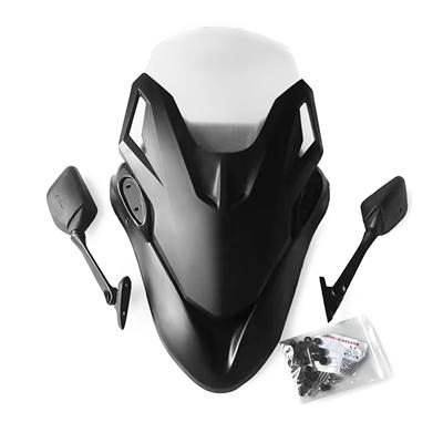 バイク風防 一部破損あり 並行輸入品】 フロントウィンドスクリーンプロテクター 傷防止 ホンダ