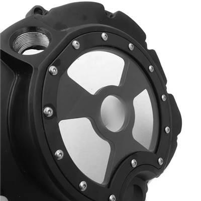 【並行輸入品】 カワサキzx14rzzr1400 2006-2022用バイク 二輪クラッチカバー ブラック バイク 二輪パーツ クリアの画像
