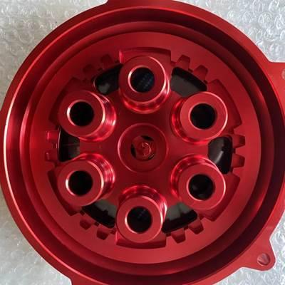【並行輸入品】 Nc250/450オフロードバイクエンジンクラッチカバーCNCホタルフィットクリアサイドカバー小型ドラムカバーガンボッサーの画像