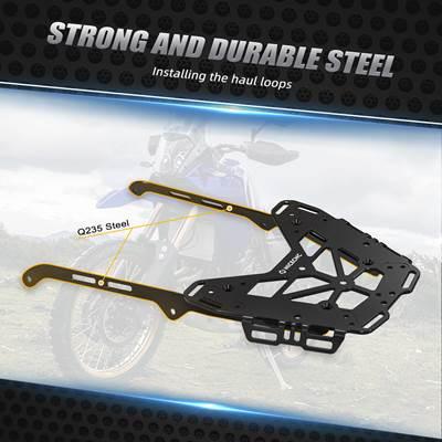 【並行輸入品】 ヤマハ用リアラゲッジラック タイダウンブラケット tenere 700 xtz700 t700 2020 2021 2022 2023-2024の画像